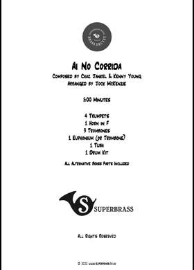無料の愛のコリーダ クインシー・ジョーンズ の楽譜 | MuseScore.com