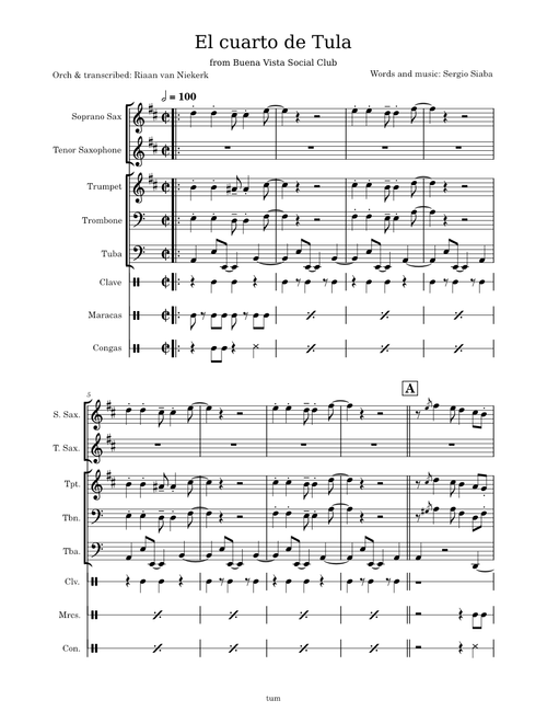 無料の の楽譜ブラスバンド（ニューオーリンズ） 用 | MuseScore.com