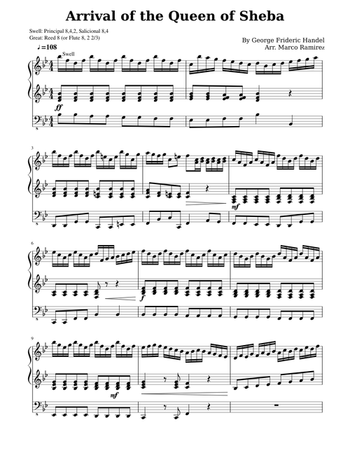 無料のオルガン クラシックの楽譜 | Musescore.comでPDFをダウンロード