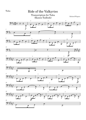 リヒャルト・ワーグナー：楽劇『ワルキューレ』WWV 86B - 低音金管抜粋
