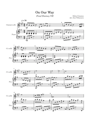 ファイナルファンタジーVII (FFVII) OST - 旅立ち - 植松伸夫 楽譜 ファイナルファンタジーVII (FFVII) OST - 旅立ち - 植松伸夫 楽譜
