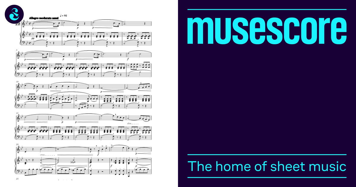 Lesson 10 for High Voice, Op. 9, Part 1 – Giuseppe Concone 楽譜