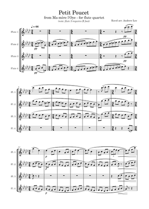 ラヴェル - マ・メール・ロワ 楽譜 ピアノ (ピアノデュオ) | MuseScore.com