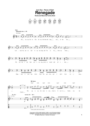 The best of times の公式楽譜を演奏する by Styx ギター | MuseScore.com