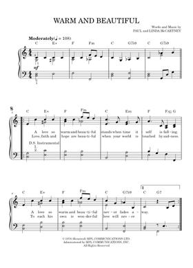 無料のポール・マッカートニー＆ウイングス の楽譜 | MuseScore.com で