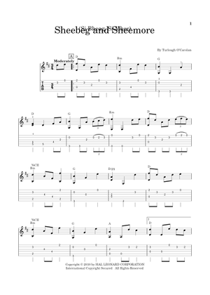 Sheebeg and Sheemore – Turlough O'Carolan (1670 - 1738) 楽譜 ギター (ソロ ...