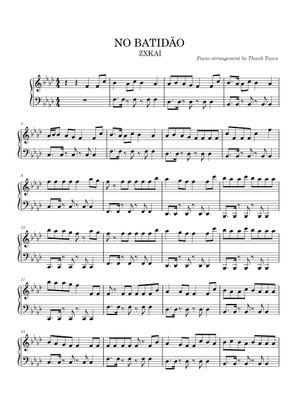 ノー・バチダオ の公式楽譜を演奏する ZXKAI ピアノ | MuseScore.com