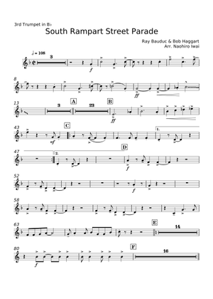 South Rampart Street Parade - Bob Haggart and Ray Bauduc 楽譜