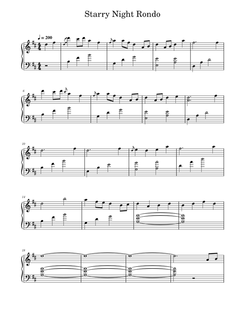 NiGHTS ナイツ セガサターン 楽譜 スコア Score 楽しいバイエル併用 score_0.png@850x1100?no-cache=