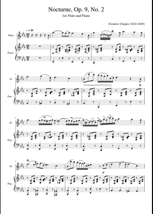 ほぼ未使用品　名古屋帯 F. Chopin 楽譜デザイン　コンサート、観劇など フレデリック・ショパン: 変ホ長調の夜想曲, 作品9 第2番 楽譜 ピアノ
