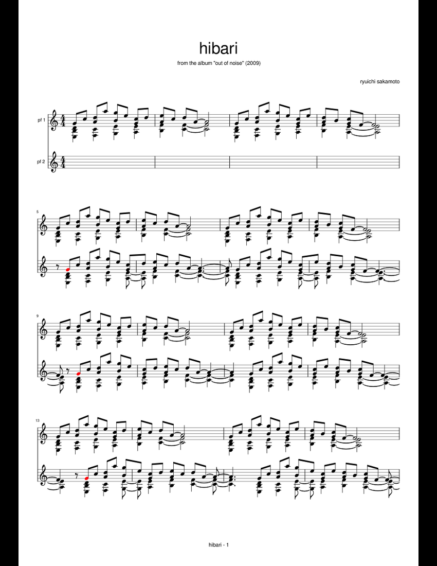 Trio Scores Ryuichi Sakamoto 楽譜 坂本龍一 スコア 坂本龍一 Trio / Scores / Ryuichi Sakamoto 坂本龍一 TRIO SCORES