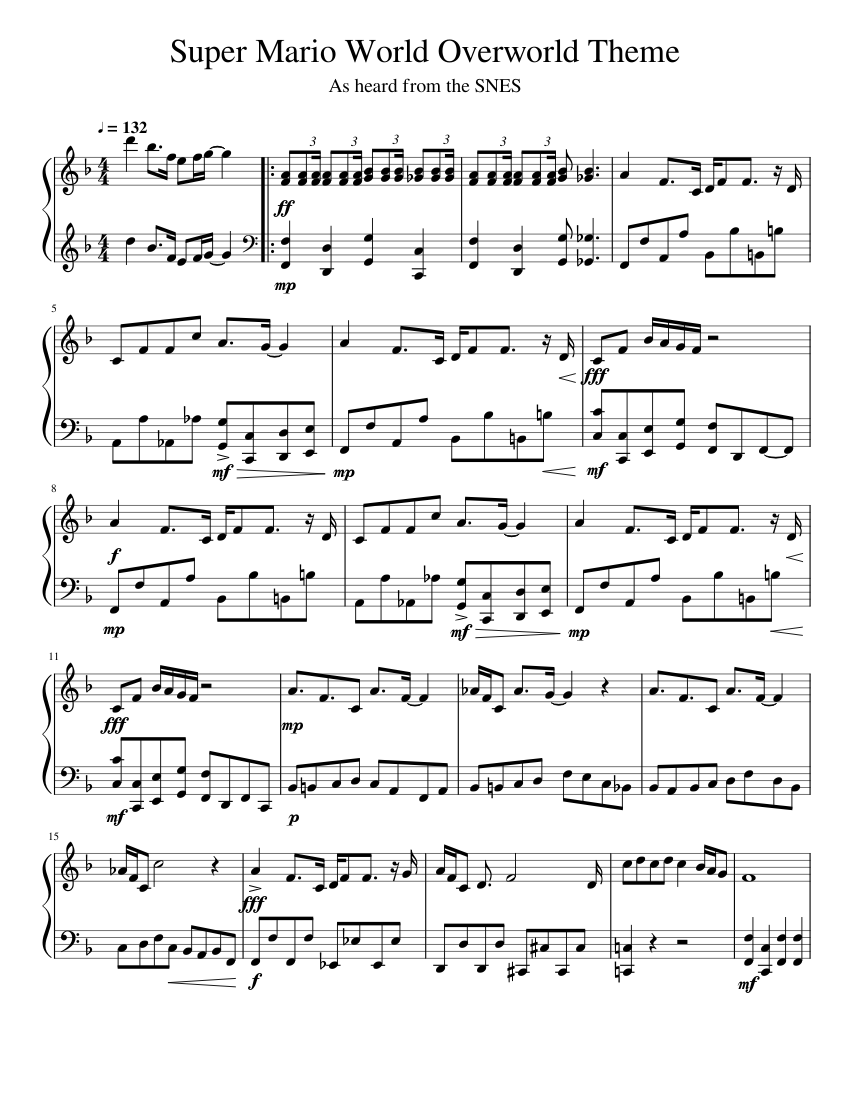 楽譜 「やさしいエレクトーン スーパーマリオワールド全曲集」 【公式
