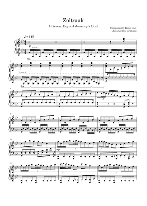 Zoltraak の公式楽譜を演奏する by Evan Call ピアノ | MuseScore.com