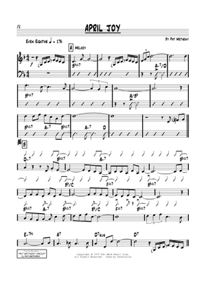 A map of the world の公式楽譜を演奏する by Pat Metheny ピアノ