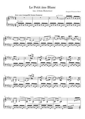 無料のジャック・イベール の楽譜 | MuseScore.com でPDFの