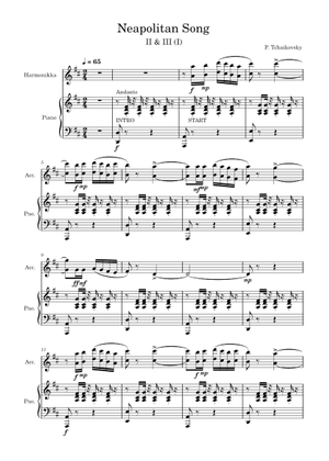 ナポリの歌 楽譜 ピアノ (ソロ) easy | MuseScore.com