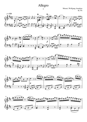 ソナタ ニ長調 第1楽章 楽譜 ピアノ (ソロ) | MuseScore.com