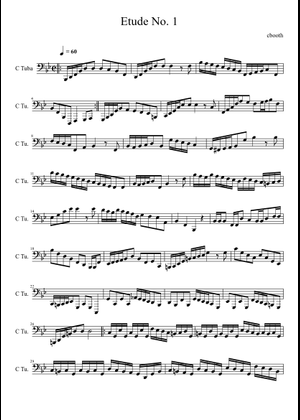 タビー・ザ・チューバ 楽譜 チューバ (ソロ) | MuseScore.com