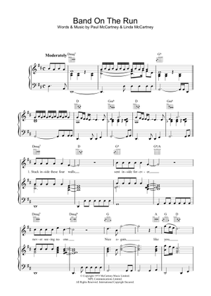 My Love の公式楽譜を演奏する by Paul McCartney and the Wings