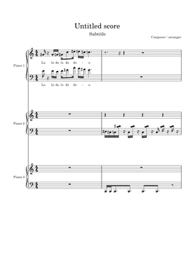 無料の倉橋ヨエコ の楽譜 | MuseScore.com でPDFのダウンロードまたは印刷