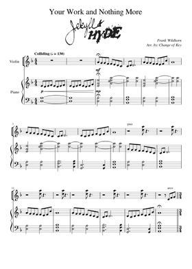 無料のジキルとハイド: ザ・ミュージカル の楽譜 | MuseScore.com で