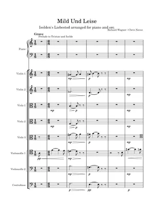 トリスタンとイゾルデ 楽譜 ピアノ (ソロ) | MuseScore.com トリスタンとイゾルデ 楽譜 ピアノ (ソロ) | MuseScore.com