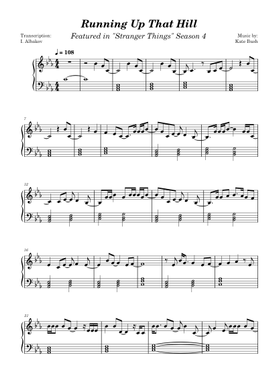 無料のケイト・ブッシュ の楽譜 | MuseScore.com でPDFのダウンロード