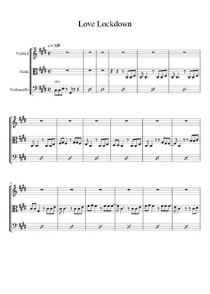 Love Lockdown Note Pattern Love lockdown の公式楽譜を演奏する by Kanye West ピアノ, ボーカル | MuseScore.com