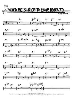 All Of You の公式楽譜を演奏する by Cole Porter ピアノ, ボーカル
