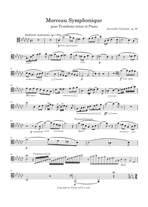 交響的小品 Op.88 – アレクサンドル・ギルマン 交響的小品 トロン