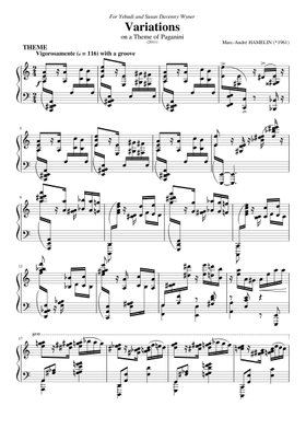 無料のハメリン, マルク＝アンドレ の楽譜 | MuseScore.com でPDFの