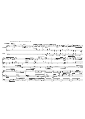 J. S. バッハ: プレリュードとフーガ ロ短調, BWV 544 楽譜 オルガン