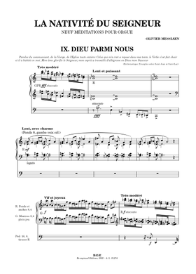 無料のオリヴィエ・メシアン の楽譜 | MuseScore.com でPDFの