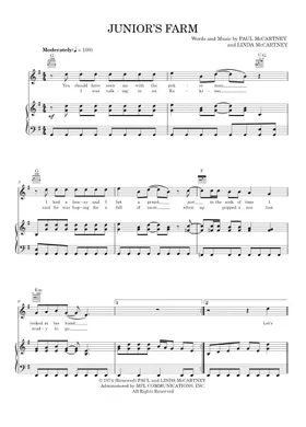 無料のポール・マッカートニー&ウイングス の楽譜 | MuseScore.com で 無料のポール・マッカートニー&ウイングス の楽譜 | MuseScore.com で