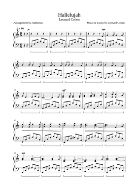 無料のレナード・コーエン の楽譜 | MuseScore.com でPDFの
