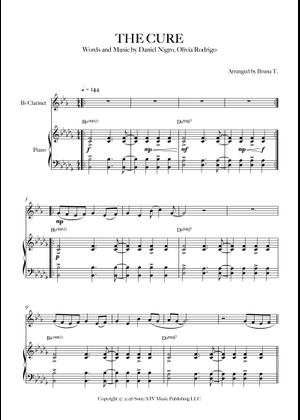 ザ・キュアー – オリヴィア・ロドリゴ 楽譜 ピアノ (ソロ) | MuseScore.com