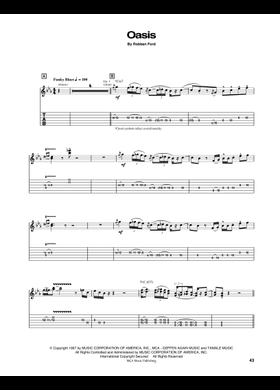 無料のロベン・フォード の楽譜 | MuseScore.com でPDFのダウンロード