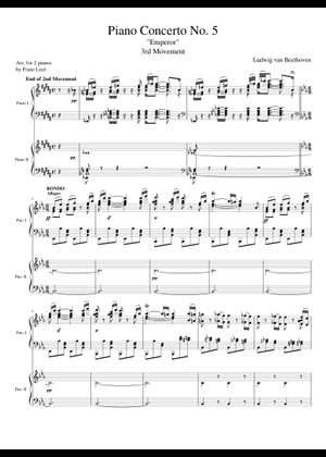 ピアノ協奏曲第5番 変ホ長調『皇帝』作品73 - ベートーヴェン