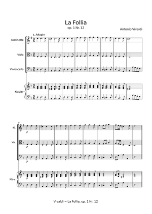 ヴィヴァルディ - トリオ・ソナタ ニ短調 RV 63 (ラ・フォリア) - 2