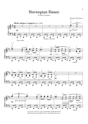 2台のピアノのためのノルウェー舞曲 作品35 第2番 楽譜 ピアノ (ピアノ