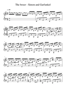 無料のザ・ボクサー サイモン&ガーファンクル の楽譜 | MuseScore.com 無料のザ・ボクサー サイモン&ガーファンクル の楽譜 | MuseScore.com