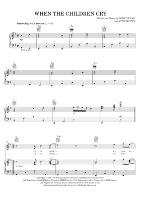 無料のホワイト・ライオン の楽譜 | MuseScore.com でPDFの