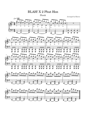 2 Phut Hon - ファオ 楽譜 ピアノ (ソロ) | MuseScore.com