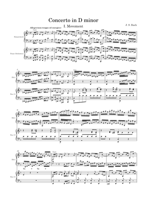 Harpsichord Concerto No.1 in D minor, BWV 1052 by J. S. Bach, Mov