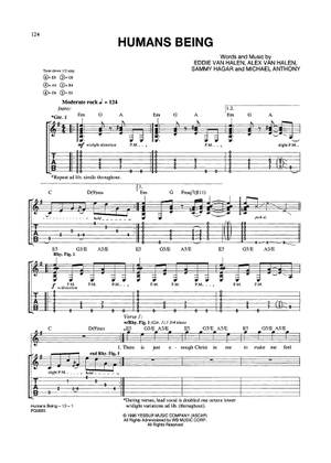 噴火 の公式楽譜を演奏する ヴァン・ヘイレン ギター | MuseScore.com