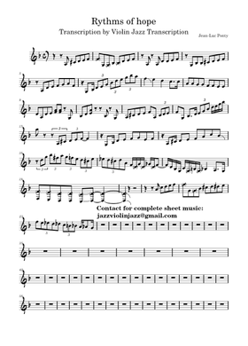 無料のジャン＝リュック・ポンティ の楽譜 | MuseScore.com でPDFの