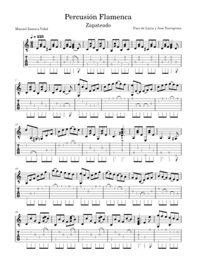 無料のパコ・デ・ルシア の楽譜 | MuseScore.com でPDFのダウンロード