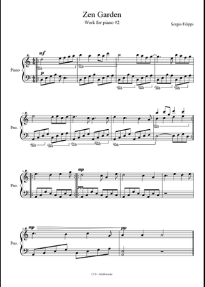 Zen Garden - Chimps on a Blimp 楽譜 ピアノ (ソロ) easy | MuseScore.com