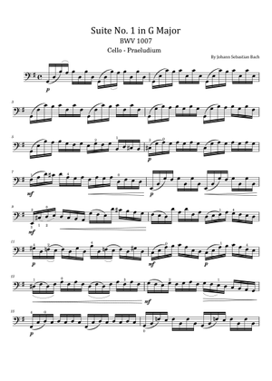 チェロ組曲第6番 ニ長調 BWV 1012 の公式楽譜を演奏する ヨハン