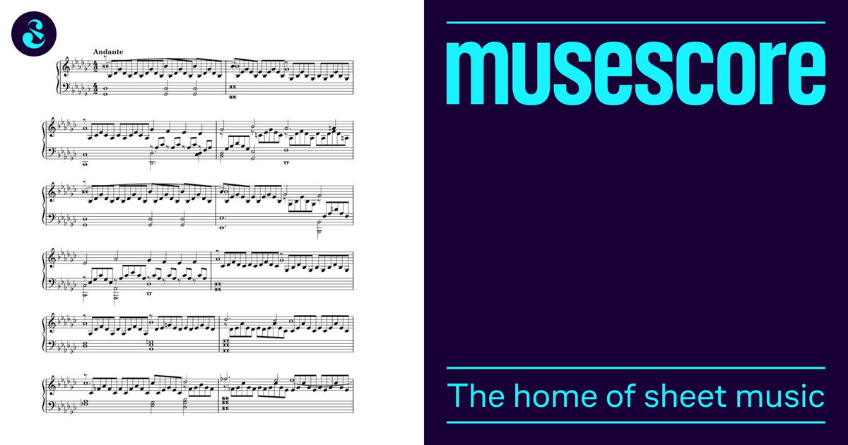 即興曲 作品90-3 楽譜 ピアノ (ソロ) | MuseScore.com